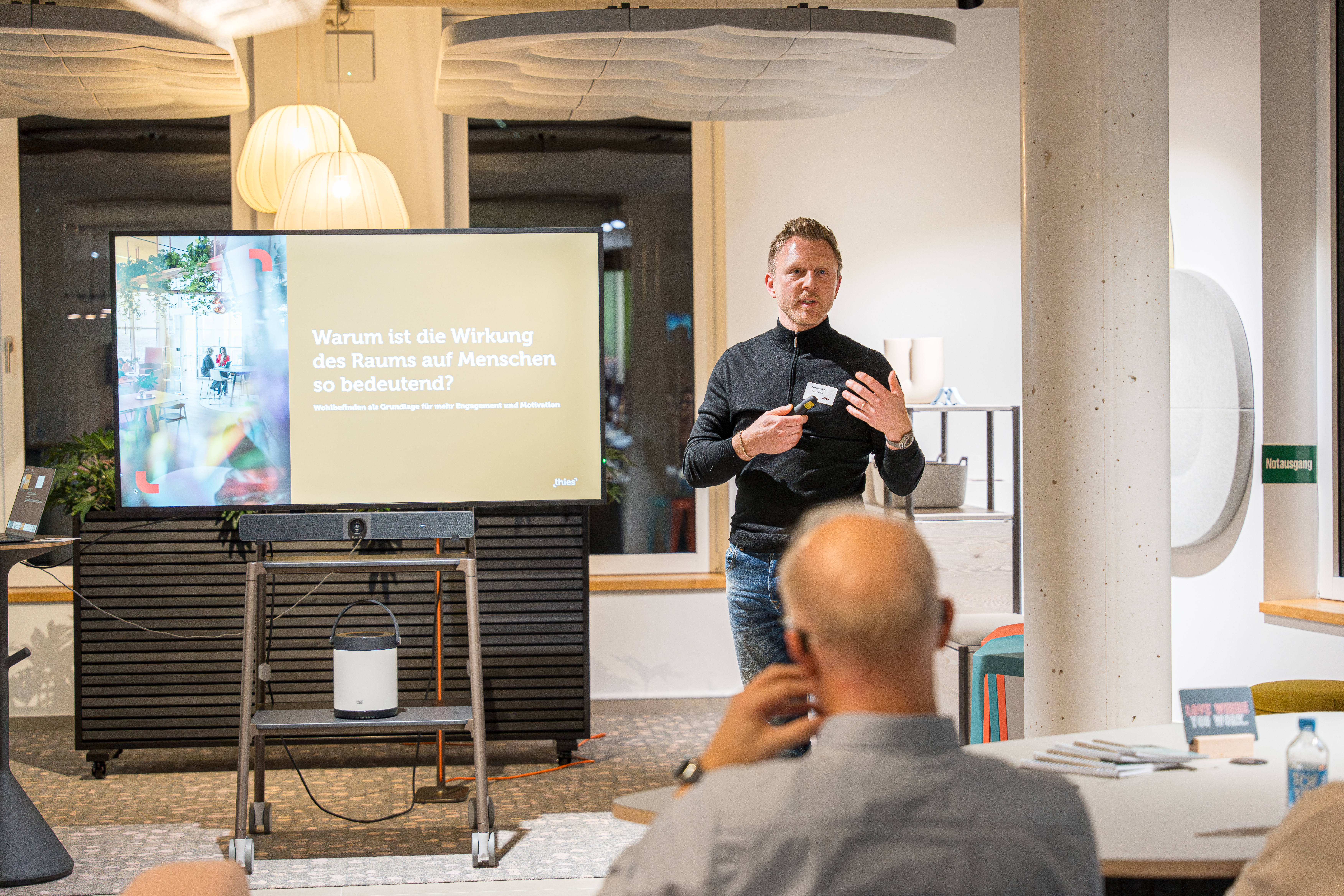 Thies for work als Gastgeber des AIW Unternehemensabends