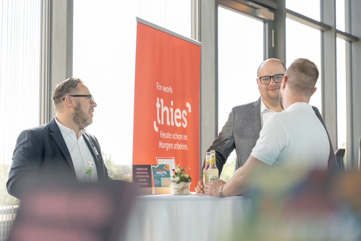 Networking in der Skylounge in Bocholt