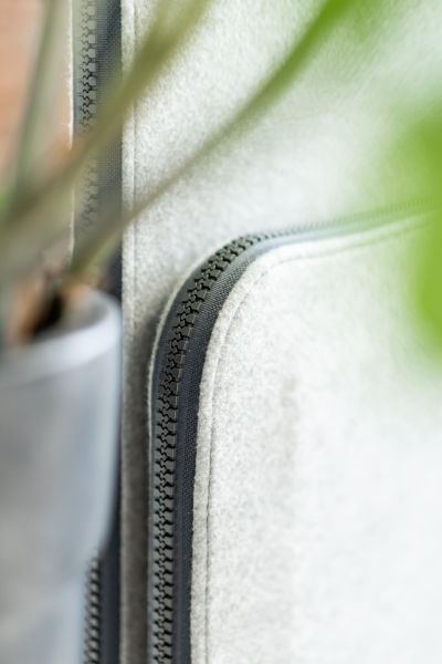 Zierreißverschlüsse an Akustikpaneelen - mit Details gestalten