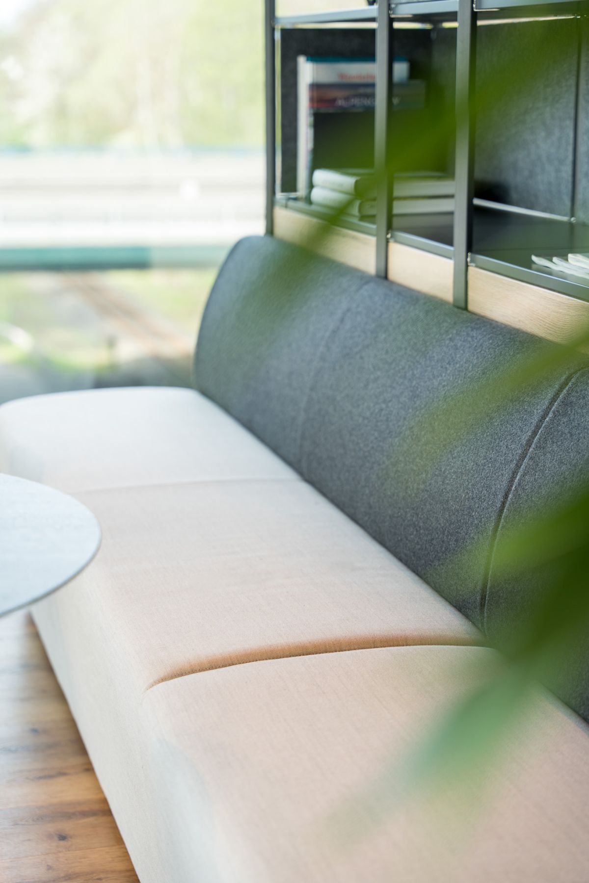 Ein zentraler Treffpunkt, Meetingbereich - das neue Work Café